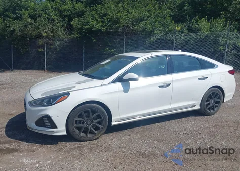 2018 Hyundai Sonata Sport/Limited/Sel z USA, uszkodzony, nr VIN 5NPE34AB0JH620405